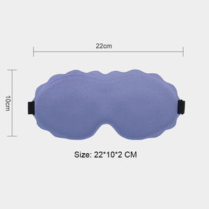 Antifaz 3D transpirable para dormir, antifaz con bloqueo de luz, antifaz suave y portátil, antifaz de viaje para la escuela, el hogar y la oficina - Product Image 3