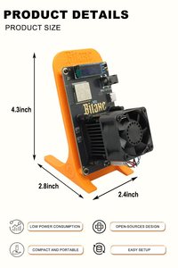 Dce thợ mỏ bitaxe Gamma 601 1.2t Solo BTC nhà thợ mỏ DCE thợ mỏ bitaxe Gamma 601 1.2t Máy tính xử lý dữ liệu - Product Image 3