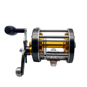 <span class=keywords><strong>Moulinet</strong></span> de pêche à la traîne entièrement métallique 3.9:1, résistance maximale 25 kg, tambour en fer robuste, manivelle lente, grande capacité pour la pêche en haute mer - Product Image 1
