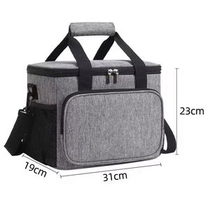 Picnic Bag Thermal <b>Insulated</b> <b>Lunch</b> Bag <b>Box</b> Handbag Wine Beer Cooler Crossbody Shoulder Bag Camping Food - Product Image 6