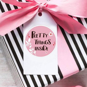 500pcs/Roll Gradiente pittura a olio rotondo grazie adesivo di tenuta <span class=keywords><strong>per</strong></span> il pacchetto decorazione della festa nuziale di tenuta etichette - Product Image 5