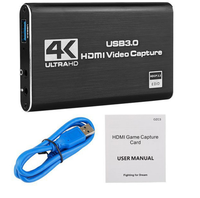 Carte de capture vidéo Caméra de diffusion en direct Boîte d'enregistrement Collecteur vidéo haute définition 4K