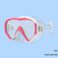Lunettes de natation imperméables confortables pour adultes unisexes, équipement de plongée grand angle avec masque de plongée confortable