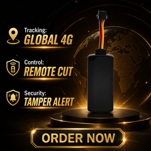 Traceur GPS 4G Beidou pour Voiture et Moto avec Application <span class=keywords><strong>Android</strong></span>, Garantie 1 An - Alarme Anti-Sabotage, Anti-Perte, Positionnement en Temps Réel - Product Image 1