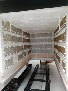 Yüksek sıcaklık arabası fırın odası brülör endüstriyel kül fırını ısıl işlem tavlama tipi büyük doğal gaz Electr - Product Image 4
