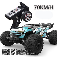Coche RC sin Escobillas SCY-16102PRO 1/16, Camioneta de Carreras de Alta Velocidad 50-70KM/H, Vehículo Monstruo Todoterreno 4WD, Crawler de Grado Hobby, Juguetes RTR