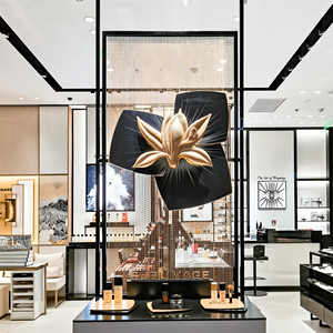 Stand d'exposition rotatif en bois sur mesure, construction rapide en 30 minutes, design haut de gamme, 10x20 pieds, réutilisable pour les salons professionnels - Product Image 1