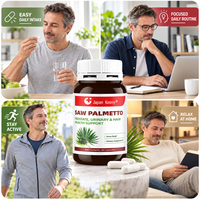 Complément Herbal de Palmier Nain Shecome de Haute Qualité Favorisant la Santé de la Prostate Masculine et la Santé Capillaire – Capsules de Palmier Nain