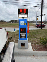 G5 Pompes à air étanches pour extérieur pour station-service Machine de gonflage à pièces pour pneus de voiture