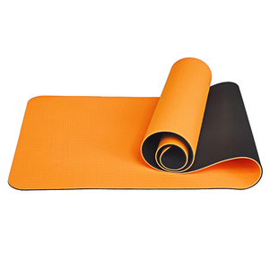XINGYUN High Quality 6mm Thick TPE <b>Yoga</b> <b>Mat</b> 183cm Length Double-Sided Non-Slip Custom Logo Universal Use Factory Wholesale - Product Image 1