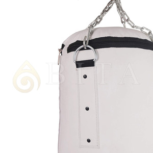 Customized MMA Boxing <b>Training</b> Punching <b>Bags</b> with Iron Chain Heavy Duty Customizable Protective Soft Leather Punching <b>Bags</b> - Product Image 2