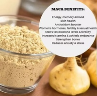 Cápsulas de Raíz de Maca de Marca Privada OEM, Potente Suplemento Energético Maxman para Adultos, Suplemento de Maca para Hombres y Mujeres