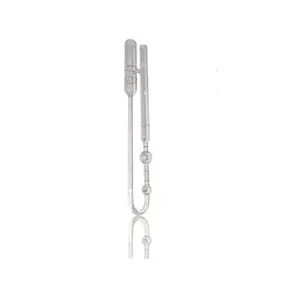 Oswald Reverse Flow Bs-ip-rf U Tube viscosimetro viscosimetro di alta qualità indiano vetro borosilicato manuale 1 pz analisi elementare