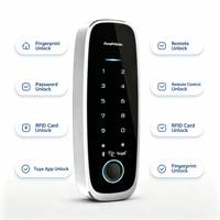 Contrôleur d'accès intelligent compatible WiFi Tuya APP avec carte/code/smartphone, clavier RFID, application Smart Life