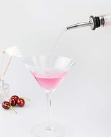 Verseur de spiritueux en acier inoxydable à débit libre, bouchon verseur de vin, accessoire de bar