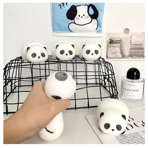 Juguete Blandito de TPR con Diseño de Cachorro de Panda de Dibujos Animados, Simulación de Animal, para Apretar, Alivio del Estrés, Bola Antiestrés, Juguete de Descompresión - Product Image 1