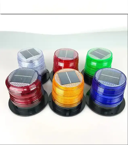 Segnale del <span class=keywords><strong>traffico</strong></span> avviso faro lampeggiante luce esterna di sicurezza Flash Led luce solare magnetica - Product Image 3