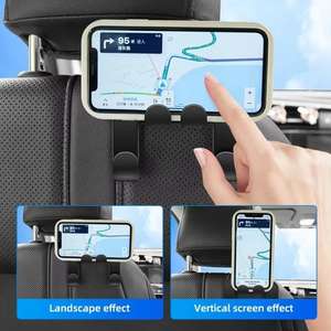 Gancho multifuncional para coche, gancho trasero para asiento en el coche con gancho para coche, suministros ocultos creativos - Product Image 3