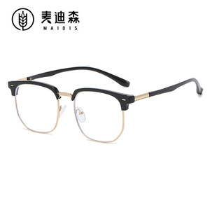 Maidis Rectangle Eyeglasses Frames Full Frame Anti Blue Light Men's Business Casual Optical Glasses - Product Image 1