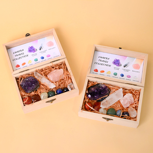 Nouvelle conception, produits spirituels naturels, pierre de guérison en cristal, boîte à cristaux artisanale, spécimen minéral DIY - Product Image 4