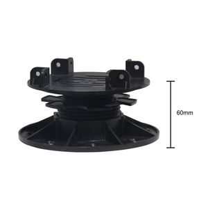 Almohadillas de soporte de cubierta ajustables de plástico Pedestal de cubierta elevada autonivelante - Product Image 6