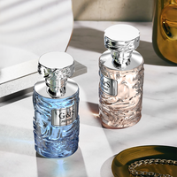 Échantillon gratuit Nouveau design Flacon de parfum rechargeable de luxe 30ml 50ml 100ml Flacon de parfum avec emballage boîte