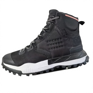 TSB84 Mesh <b>Hiking</b> <b>Boots</b> Black High Top Breathable Outdoor All Seasons Sport Shoes - Product Image 1