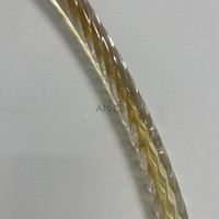 Lustre en verre sur mesure ANNO pour un intérieur de maison contemporain