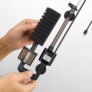 Filtro de Esponja USB para Acuario, Filtro Silencioso de Burbujas para Peceras de <span class=keywords><strong>Agua</strong></span> Salada <span class=keywords><strong>y</strong></span> <span class=keywords><strong>Agua</strong></span> Dulce - Product Image 4