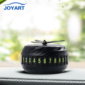 駐車カード車の香水2 in 1新しい太陽エネルギー車の香水香り - Product Image 1