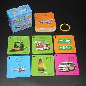 Tarjetas flash de estudio personalizadas fabricantes de inglés tarjetas de aprendizaje al por mayor servicios de impresión para niños educativos - Product Image 3