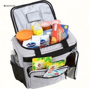 Sac à déjeuner isotherme pour adultes, sac de pique-nique thermique, sac à déjeuner à double compartiment isolé pour adultes - Product Image 6