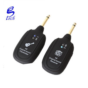 Guitarra Eléctrica a Buen Precio, Pastilla Inalámbrica, Transceptor Inalámbrico A8, Adaptador Receptor Inalámbrico para Guitarra - Product Image 1
