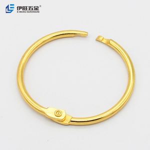 YIWANG or 1.5 pouces anneaux de livre à feuilles mobiles anneau de reliure de bureau pour cartes Flash anneaux de carte d'index - Product Image 2