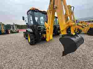 LIUGONG New 766A Backhoe Loader 4x4 Digger Excavator 4WD Wheel Loader With Closed Cabin <b>Heater</b> Air Conditioning Factory Price - Product Image 5