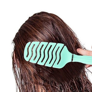 Peigne de Massage du cuir chevelu brosse à cheveux humide bouclé antistatique brosse à cheveux Salon de coiffure professionnel Style - Product Image 6