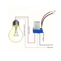 Fotocélula de encendido y apagado automático, interruptor de luz de calle AC 12V 24V 110V 220V 50-60Hz 10A, interruptor de Sensor DE CONTROL DE foto