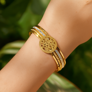 BBBA-04009 กำไลข้อมือแฟชั่น อุปกรณ์เสริมที่หรูหราและมีสไตล์สำหรับผู้หญิง - Product Image 3