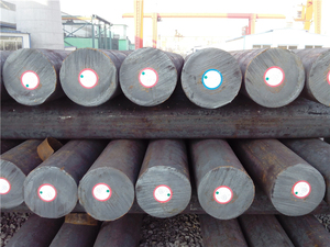 Barra redonda de acero para herramientas de carbono sólido, troquel de acero forjado con servicios de soldadura y doblado de superficie negra disponibles - Product Image 6