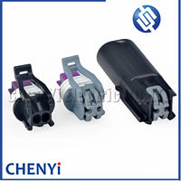 Connecteur de vanne solénoïde VVT à 2 broches pour admission et échappement de voiture, capteur de température d'eau, référence 15449028 13512990 pour Buick, Chevy, Hyundai