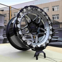 Jantes forgées tout-terrain personnalisées à déport profond 18 19 20 21 pouces 5X112 5X120 5X114.3 6X135 5X115 pour course de dragster Jeep Wrangler