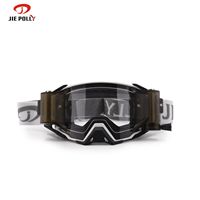 Nouvelles lunettes de sport à film semi-automatique faciles à tirer Lunettes de moto résistantes aux attaques résistantes au vent et aux UV pour les sports de plein air
