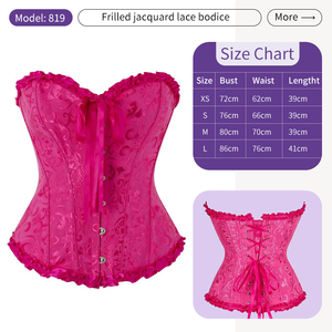 Jacquard <span class=keywords><strong>Violet</strong></span> Lacets Top <span class=keywords><strong>Corset</strong></span> <span class=keywords><strong>Violet</strong></span> Bustier <span class=keywords><strong>Violet</strong></span> - Product Image 2