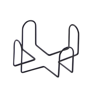 Đế lót ly lưu trữ giá thép đứng vàng đen sắt Kệ gốm Coaster Set đóng gói thép chủ đứng - Product Image 4