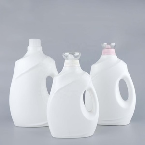2L 3L 5L HDPE bottiglia di plastica per detersivo liquido per bucato contenitore di imballaggio vuoto con tappo a corona sigillante - Product Image 1