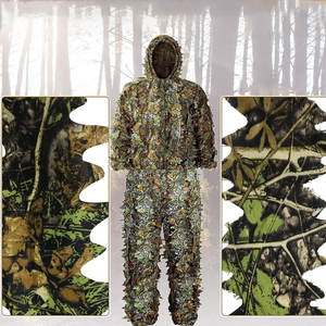 ชุดกิลลี่สำหรับฤดูหนาวระดับมืออาชีพ สำหรับการฝึกยุทธวิธีกลางแจ้ง ชุดล่าสัตว์น้ำหนักเบาสำหรับผู้ชาย ผลิตจากโพลีเอสเตอร์ 100% - Product Image 4