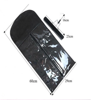 Ensemble de sacs de rangement pour perruques, outils pour extensions capillaires, pince à perruque en bois pour pantalons et jupes