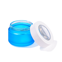 1oz 2oz 3oz 4oz 8oz 12oz bocal loupe transparent bocal étanche aux enfants 3.5g couvercle grossissant CR anti-odeur de fleur