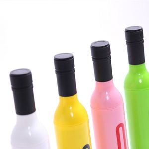 Dual-Folding 100Cm Open Diameter Foldable Compact Gift <b>Windproof</b> Anti-UV Rain Sun Wine Bottle <b>Umbrella</b> - Product Image 3