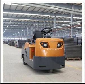 Новый прочный электрический тягач-манипулятор красного цвета грузоподъемностью 1-2 тонны для перевозки тележек и грузов, горячая распродажа - Product Image 6